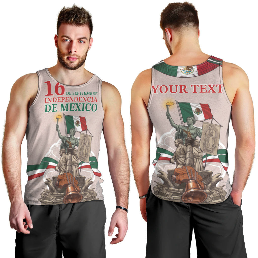 Personalized Mexico Dia De La Independencia Men Tank Top 16 De Septiembre Heritage Pride