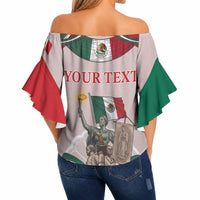 Personalized Mexico Dia De La Independencia Off Shoulder Wrap Waist Top 16 De Septiembre Heritage Pride