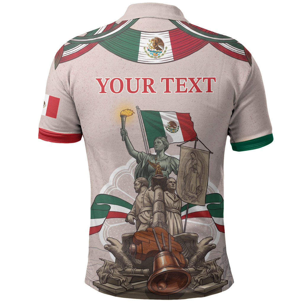 Personalized Mexico Dia De La Independencia Polo Shirt 16 De Septiembre Heritage Pride