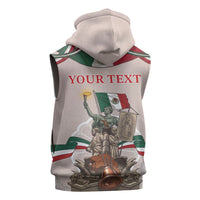 Personalized Mexico Dia De La Independencia Sleeveless Hoodie 16 De Septiembre Heritage Pride