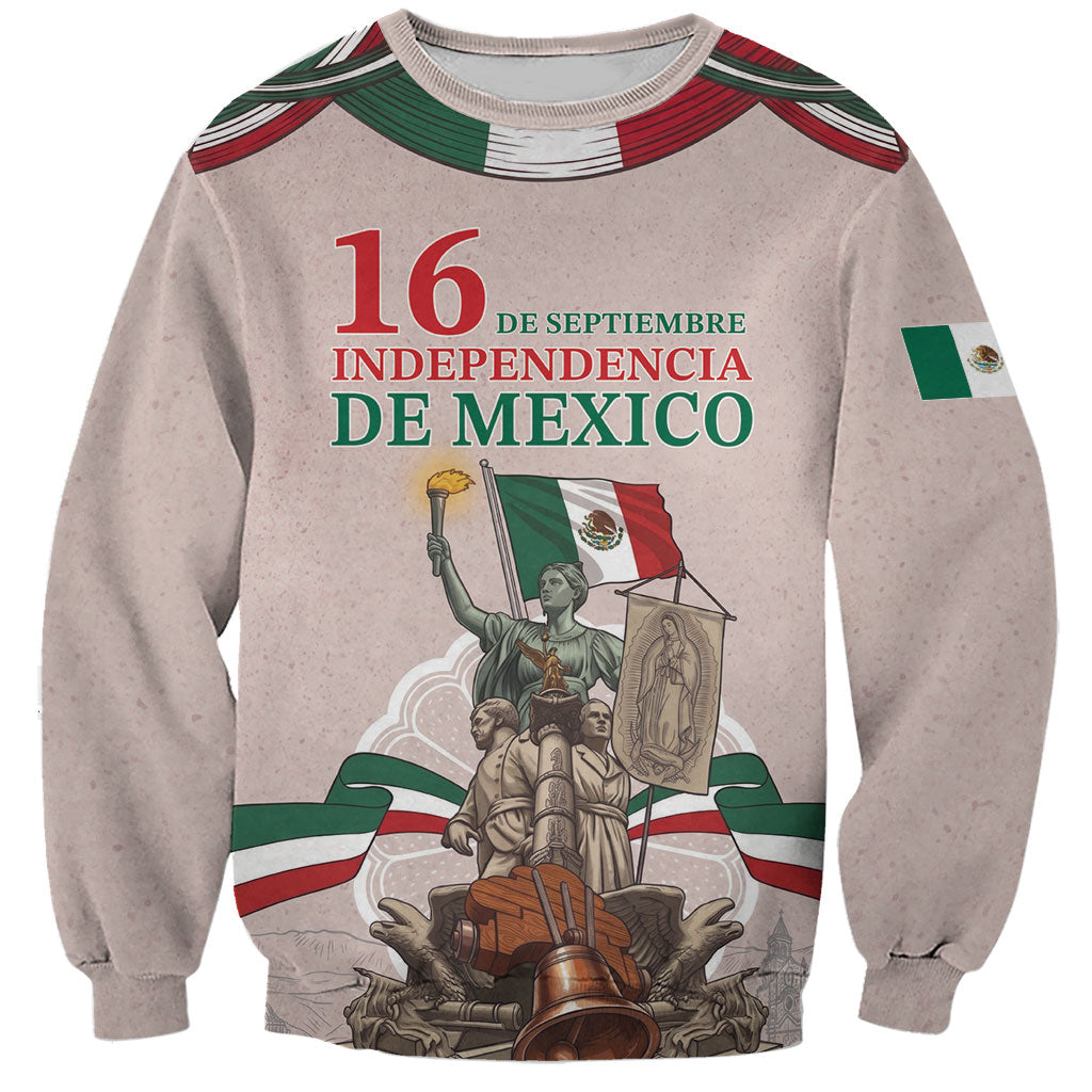 Personalized Mexico Dia De La Independencia Sweatshirt 16 De Septiembre Heritage Pride