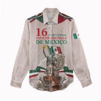Personalized Mexico Dia De La Independencia Women Casual Shirt 16 De Septiembre Heritage Pride