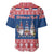 Serbia Christmas Baseball Jersey Hristos Se Rodi Gnome - Wonder Print Shop