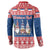 Serbia Christmas Button Sweatshirt Hristos Se Rodi Gnome - Wonder Print Shop