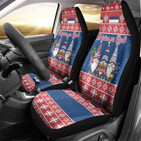Serbia Christmas Car Seat Cover Hristos Se Rodi Gnome - Wonder Print Shop