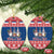 Serbia Christmas Ceramic Ornament Hristos Se Rodi Gnome - Wonder Print Shop