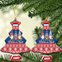 Serbia Christmas Ceramic Ornament Hristos Se Rodi Gnome - Wonder Print Shop