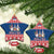Serbia Christmas Ceramic Ornament Hristos Se Rodi Gnome - Wonder Print Shop
