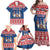 Serbia Christmas Family Matching Off Shoulder Maxi Dress and Hawaiian Shirt Hristos Se Rodi Gnome - Wonder Print Shop