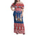 Serbia Christmas Family Matching Off Shoulder Maxi Dress and Hawaiian Shirt Hristos Se Rodi Gnome - Wonder Print Shop