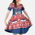 Serbia Christmas Family Matching Puletasi and Hawaiian Shirt Hristos Se Rodi Gnome - Wonder Print Shop