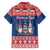 Serbia Christmas Family Matching Short Sleeve Bodycon Dress and Hawaiian Shirt Hristos Se Rodi Gnome - Wonder Print Shop