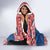 Serbia Christmas Hooded Blanket Hristos Se Rodi Gnome - Wonder Print Shop
