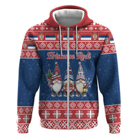 Serbia Christmas Hoodie Hristos Se Rodi Gnome - Wonder Print Shop