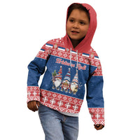 Serbia Christmas Kid Hoodie Hristos Se Rodi Gnome - Wonder Print Shop