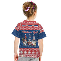Serbia Christmas Kid T Shirt Hristos Se Rodi Gnome - Wonder Print Shop