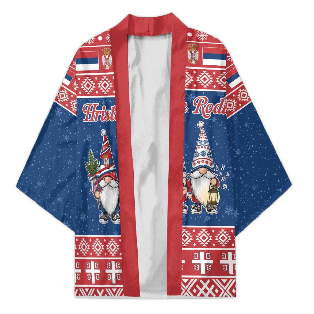 Serbia Christmas Kimono Hristos Se Rodi Gnome - Wonder Print Shop