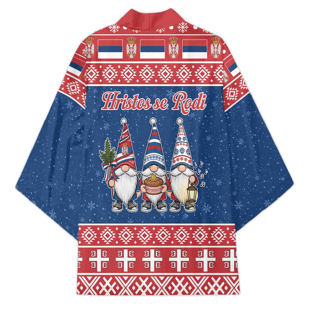 Serbia Christmas Kimono Hristos Se Rodi Gnome - Wonder Print Shop