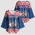 Serbia Christmas Kimono Sleeve Blouse Hristos Se Rodi Gnome - Wonder Print Shop