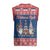 Serbia Christmas Knitted V-Neck Vest Hristos Se Rodi Gnome - Wonder Print Shop