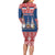 Serbia Christmas Long Sleeve Bodycon Dress Hristos Se Rodi Gnome - Wonder Print Shop