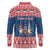 Serbia Christmas Long Sleeve Polo Shirt Hristos Se Rodi Gnome - Wonder Print Shop