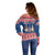 Serbia Christmas Off Shoulder Sweater Hristos Se Rodi Gnome - Wonder Print Shop