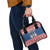 Serbia Christmas Shoulder Handbag Hristos Se Rodi Gnome - Wonder Print Shop