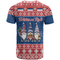 Serbia Christmas T Shirt Hristos Se Rodi Gnome - Wonder Print Shop