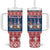 Serbia Christmas Tumbler With Handle Hristos Se Rodi Gnome - Wonder Print Shop