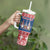 Serbia Christmas Tumbler With Handle Hristos Se Rodi Gnome - Wonder Print Shop