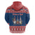 Serbia Christmas Zip Hoodie Hristos Se Rodi Gnome - Wonder Print Shop