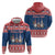 Serbia Christmas Zip Hoodie Hristos Se Rodi Gnome - Wonder Print Shop