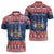 Serbia Christmas Zipper Polo Shirt Hristos Se Rodi Gnome - Wonder Print Shop