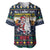 Personalized Merionethshire Wales Christmas Baseball Jersey Beer and Goat Santa Design - Wonder Print Shop