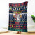 Personalized Merionethshire Wales Christmas Blanket Beer and Goat Santa Design - Wonder Print Shop