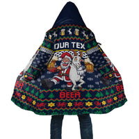 Personalized Merionethshire Wales Christmas Cloak Beer and Goat Santa Design - Wonder Print Shop