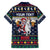 Personalized Merionethshire Wales Christmas Hawaiian Shirt Beer and Goat Santa Design - Wonder Print Shop