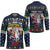 Personalized Merionethshire Wales Christmas Hockey Jersey Beer and Goat Santa Design - Wonder Print Shop