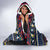 Personalized Merionethshire Wales Christmas Hooded Blanket Beer and Goat Santa Design - Wonder Print Shop