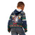 Personalized Merionethshire Wales Christmas Kid Hoodie Beer and Goat Santa Design - Wonder Print Shop
