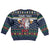 Personalized Merionethshire Wales Christmas Kid Ugly Christmas Sweater Beer and Goat Santa Design - Wonder Print Shop