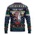 Personalized Merionethshire Wales Christmas Ugly Christmas Sweater Beer and Goat Santa Design - Wonder Print Shop