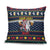 Personalized Merionethshire Wales Christmas Pillow Cover Beer and Goat Santa Design - Wonder Print Shop