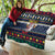 Personalized Merionethshire Wales Christmas Quilt Beer and Goat Santa Design - Wonder Print Shop