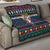 Personalized Merionethshire Wales Christmas Quilt Beer and Goat Santa Design - Wonder Print Shop