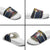Personalized Merionethshire Wales Christmas Slide Sandals Beer and Goat Santa Design - Wonder Print Shop