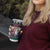 Personalized Merionethshire Wales Christmas Tumbler Cup Beer and Goat Santa Design - Wonder Print Shop