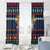 Personalized Merionethshire Wales Christmas Window Curtain Beer and Goat Santa Design - Wonder Print Shop