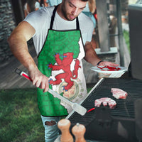 Montgomeryshire Wales Apron Map and Emblem Celtic Style - Wonder Print Shop